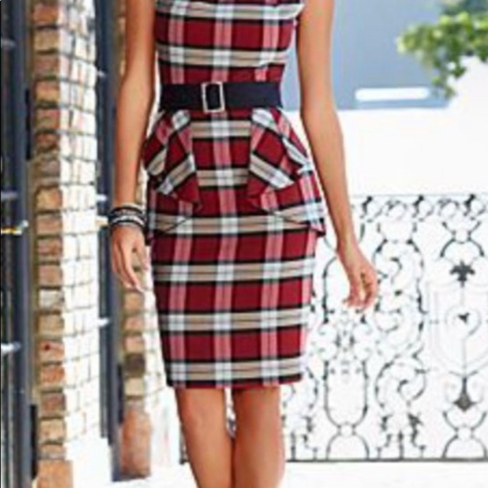 Beautiful Venus plaid dress